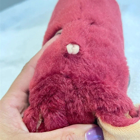 Wild Republic Giant Red Squid Tentacles Big Black Eyes Plush Stuff Toy Sea Ocean - Picture 6 of 10